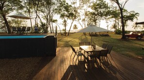 Voorkant van accommodatie