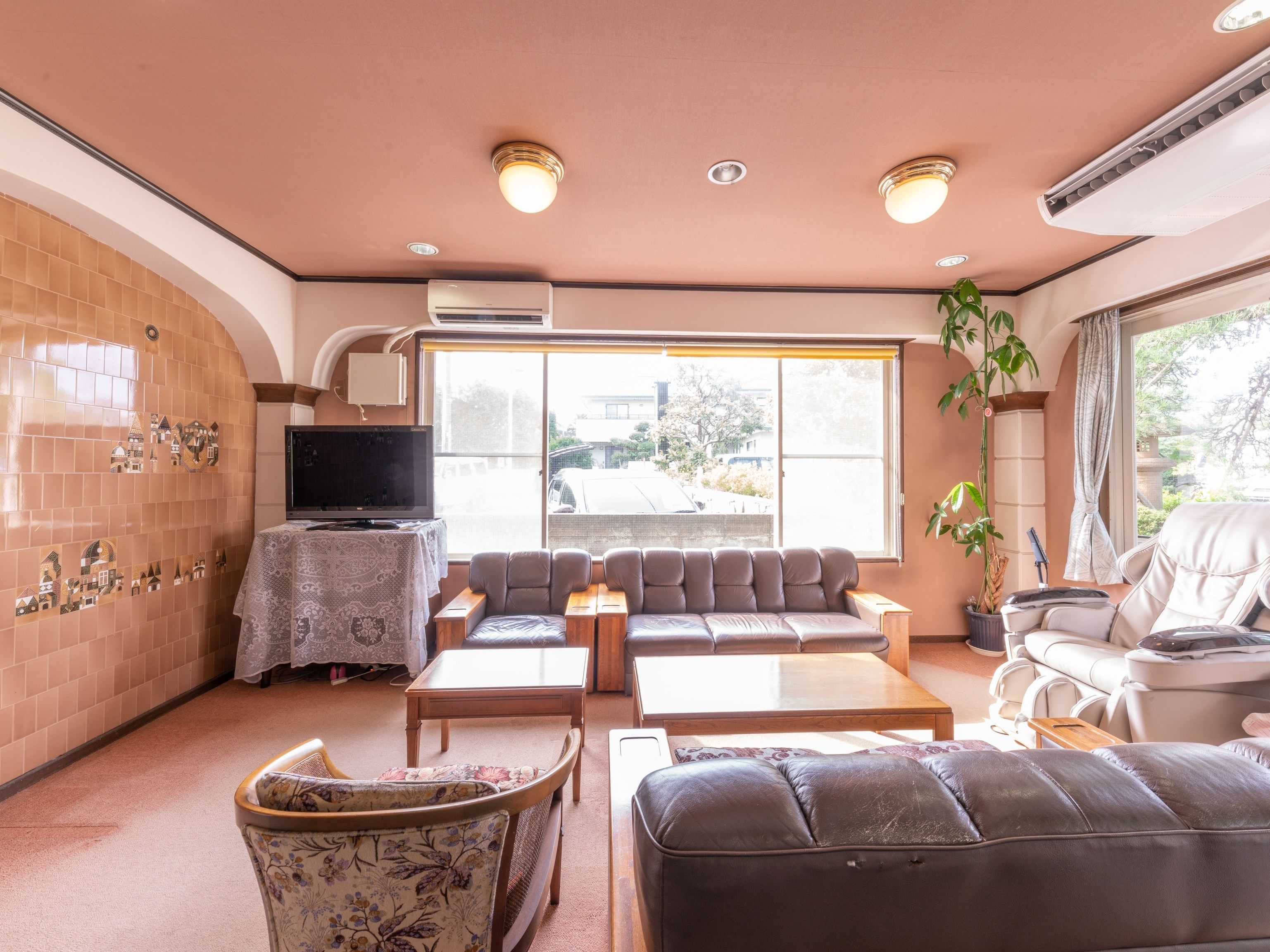 Sala de estar en el lobby