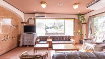 Sala de estar en el lobby