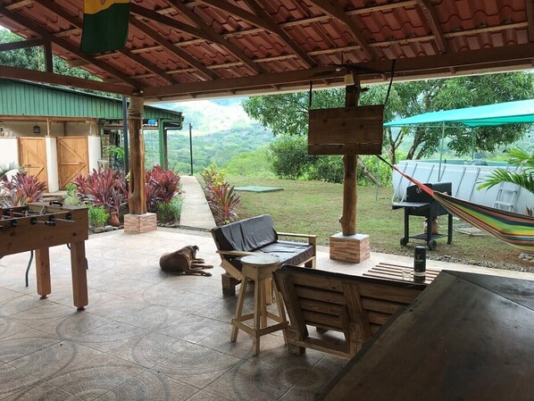 Restaurante al aire libre