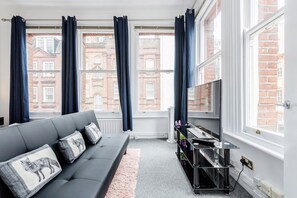 Apartamento | 2 quartos, ferros/tábuas de passar roupa, Wi-Fi de cortesia