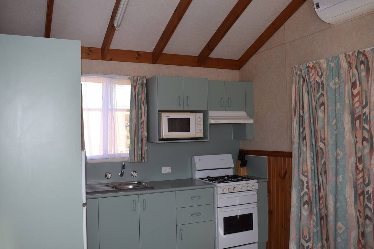 family cabin | private kitchenette | electric kettle