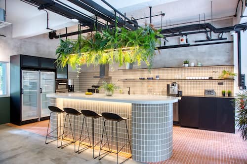 Lobby sitting area