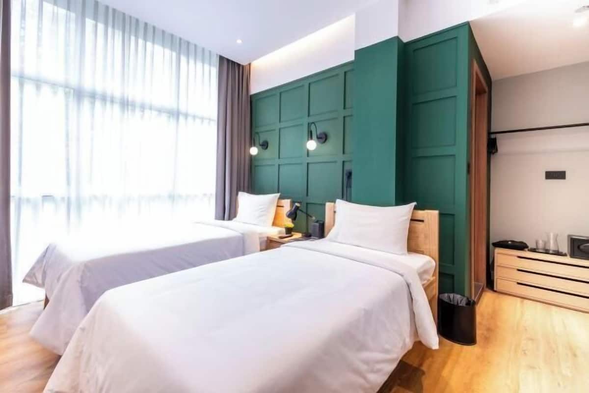 Roupas de cama antialérgicas, cofres nos quartos