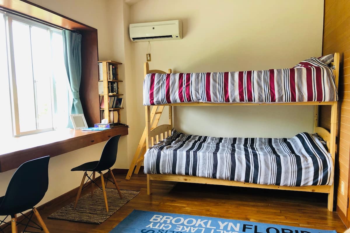 Basic Double Room, Shared Bathroom | Desk, laptop workspace, blackout curtains, iron/ironing board