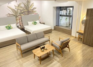 Familienzimmer (Deluxe) | Wohnbereich