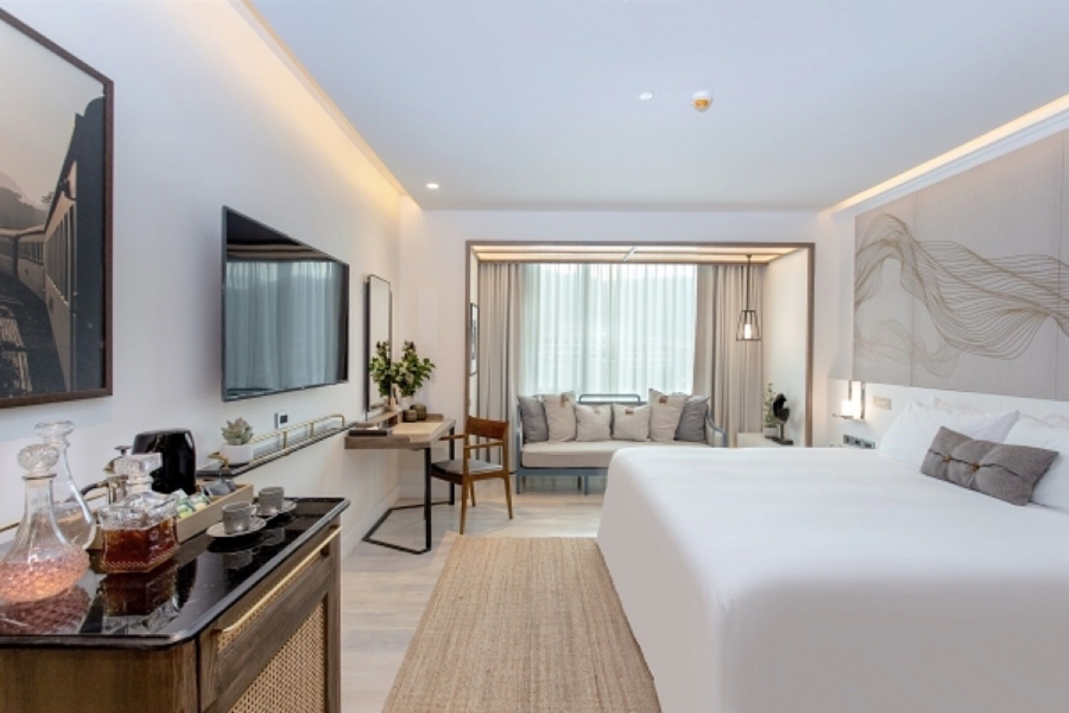 Articles gratuits dans le mini-bar, coffres-forts dans les chambres
