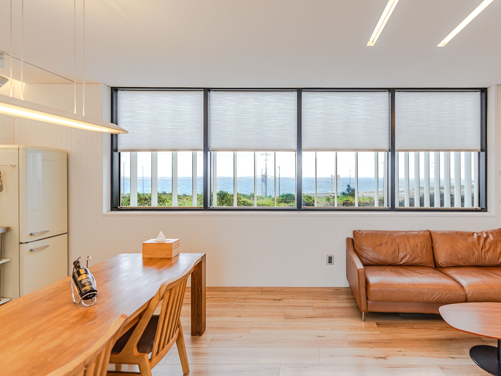 Duplex (Swakop) | Living area | Flat-screen TV, heated floors