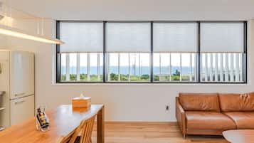 Duplex (Swakop) | Living area | Flat-screen TV, heated floors