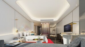 Minibar, in-room safe, desk, iron/ironing board - G Hotel (Nanjing)