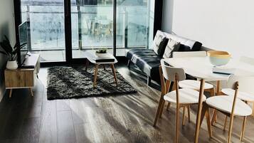 Premium Apartment | Living area | LCD TV
