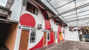 Fassade der Unterkunft