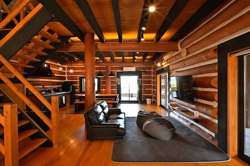 Villa LOG OCEAN | Living room | Flat-screen TV