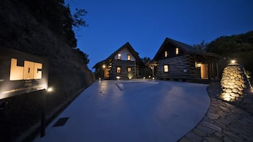 Front of property - evening/night