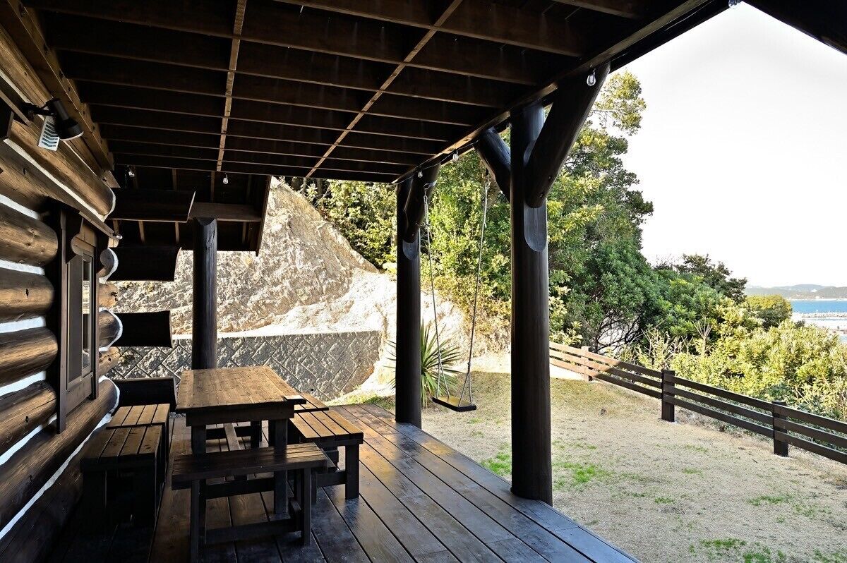 Villa LOG OCEAN | Terrace/patio