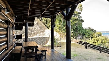 Villa LOG OCEAN | Terrace/patio