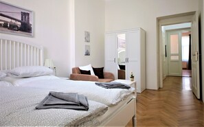 Comfort Apartment (#44-413) | Laptop workspace, soundproofing, iron/ironing board, free WiFi - City Castle Aparthotel (Prague)