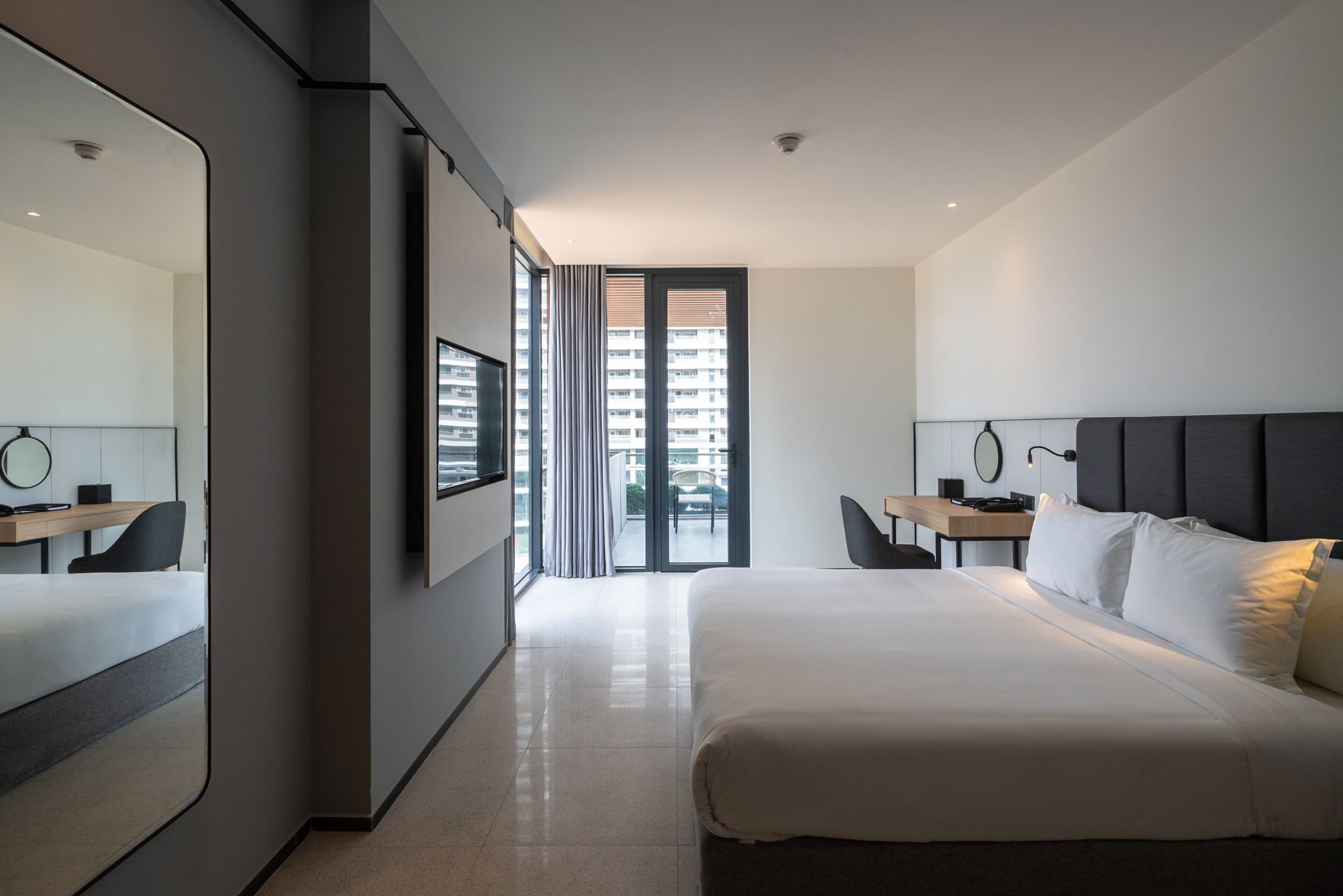 Minibar, bureau, chambres insonorisées, Wi-Fi gratuit