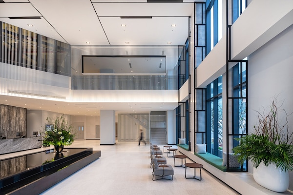 Sala de estar en el lobby