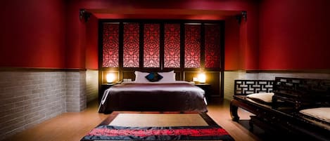 Superior-dobbeltværelse (611) | Individuel indretning, skrivebord, mørklægningsgardiner, lydisolering