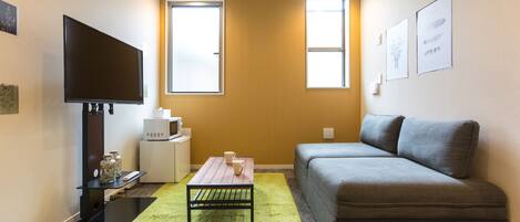 Apartment (Studio) | Living area | Flat-screen TV
