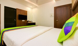 Habitación estándar | Escritorio, wifi gratis y ropa de cama 