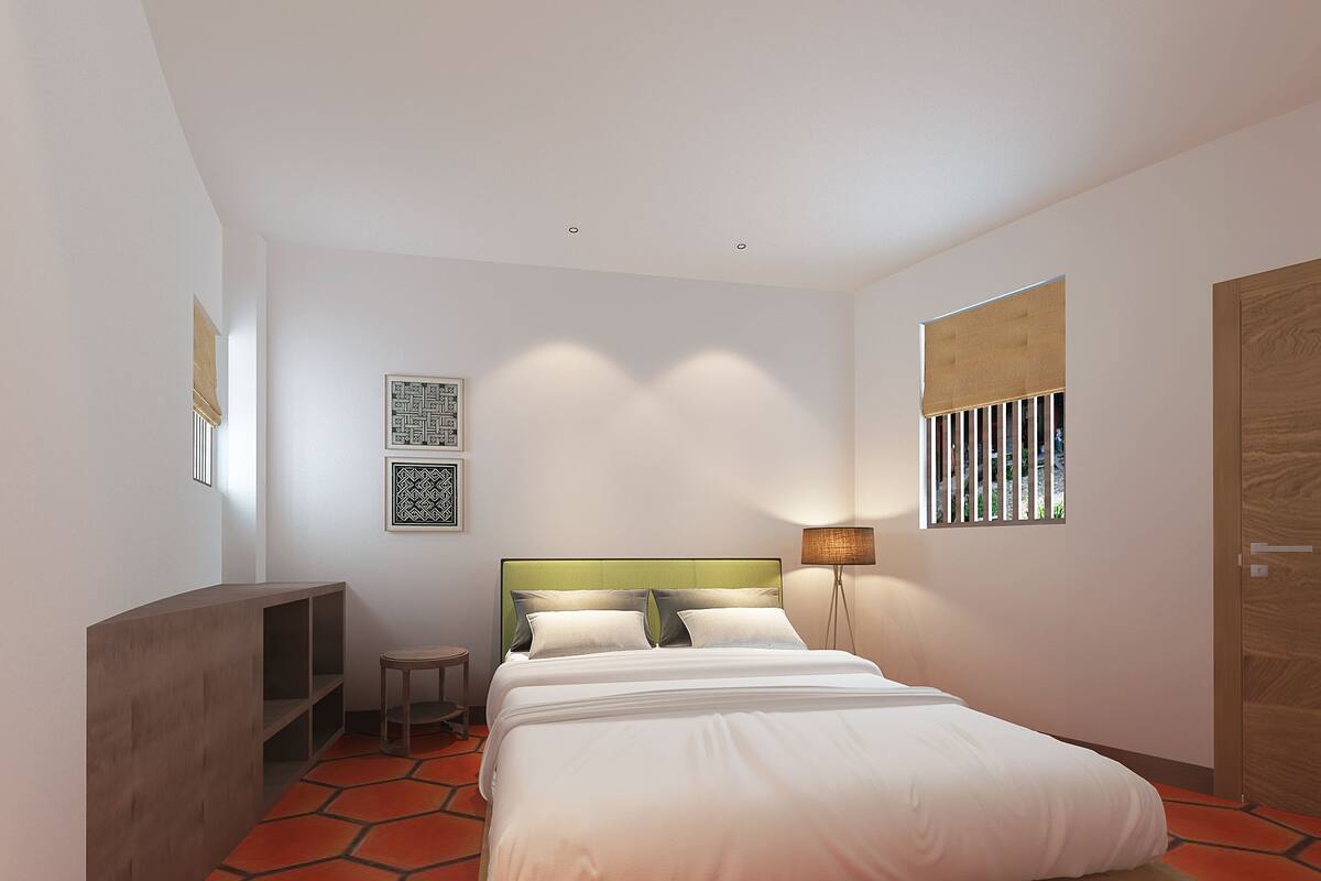 Romantic Double Room | Desk, blackout curtains, free WiFi