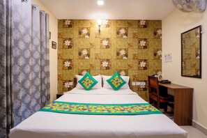 Economy Room | Iron/ironing board, free WiFi, bed sheets - Treebo Srico (Hyderabad)
