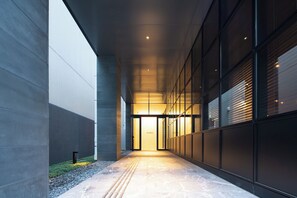 Façade de l’hébergement