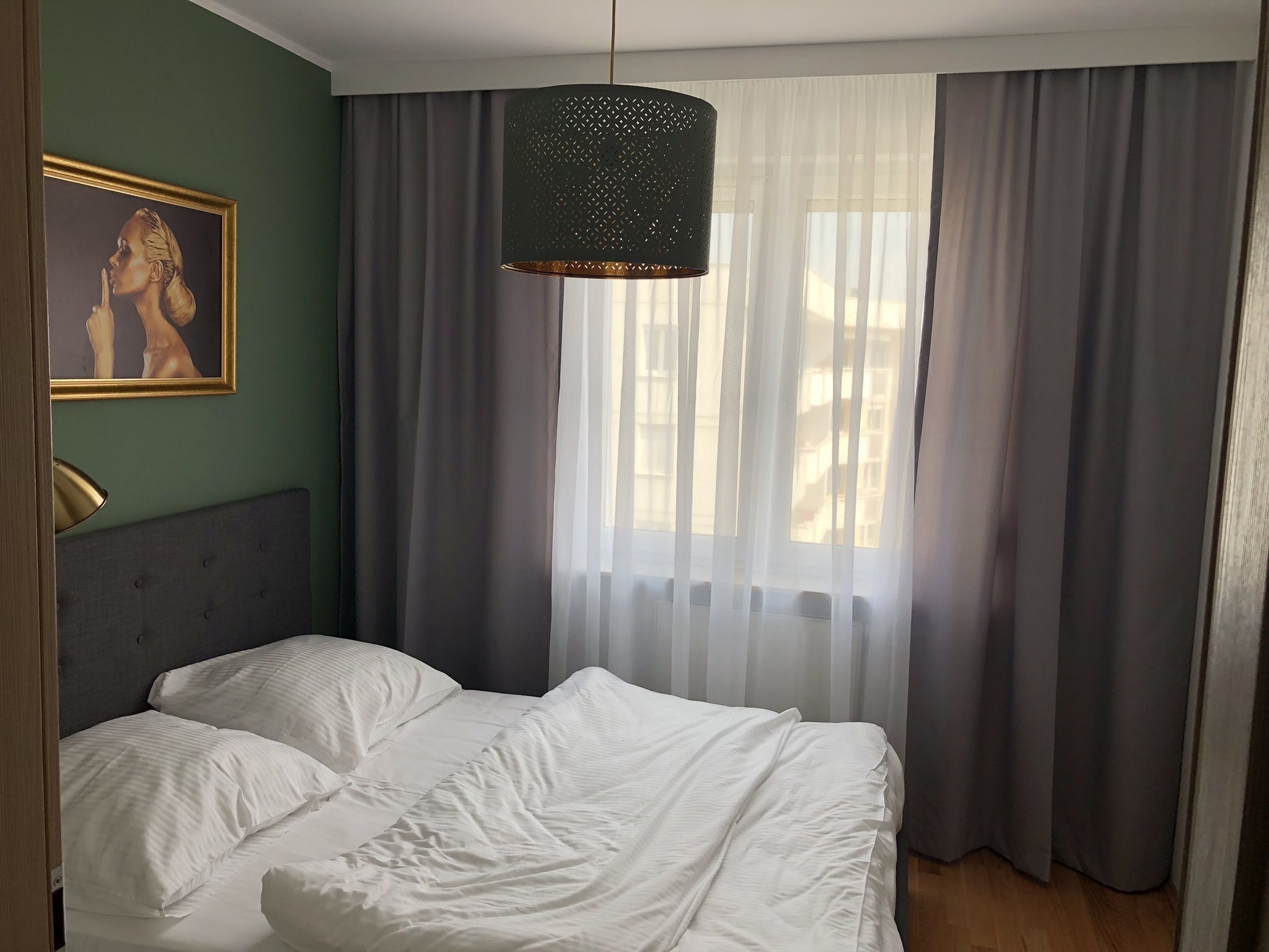 2 Schlafzimmer, Verdunkelungsvorhänge, schallisolierte Zimmer