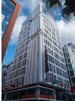 Overnatningsstedets facade