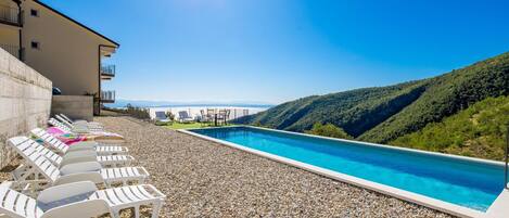 Seasonal outdoor pool