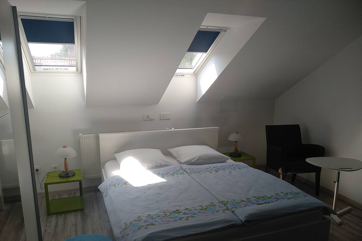 Double Room, Private Bathroom | Iron/ironing board (on request), cribs (free), WiFi (free), bed sheets