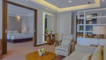Presidential-Suite | Wohnbereich | Flachbildfernseher