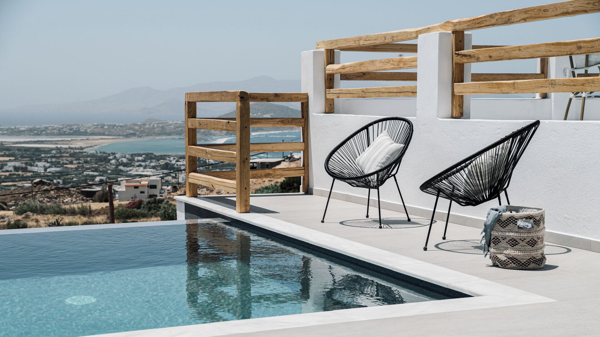 Comfort-villa - 4 soveværelser - privat pool - strandudsigt | Terrasse/gårdhave