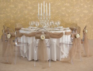 Indoor wedding