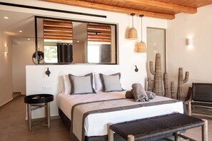 Senior Suite Private Glass pool (Mersini) | View from room - Ikies of Mykonos (Mykonos)