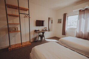 Deluxe Twin kamer | Luxe beddengoed, geluiddichte muren, gratis wifi