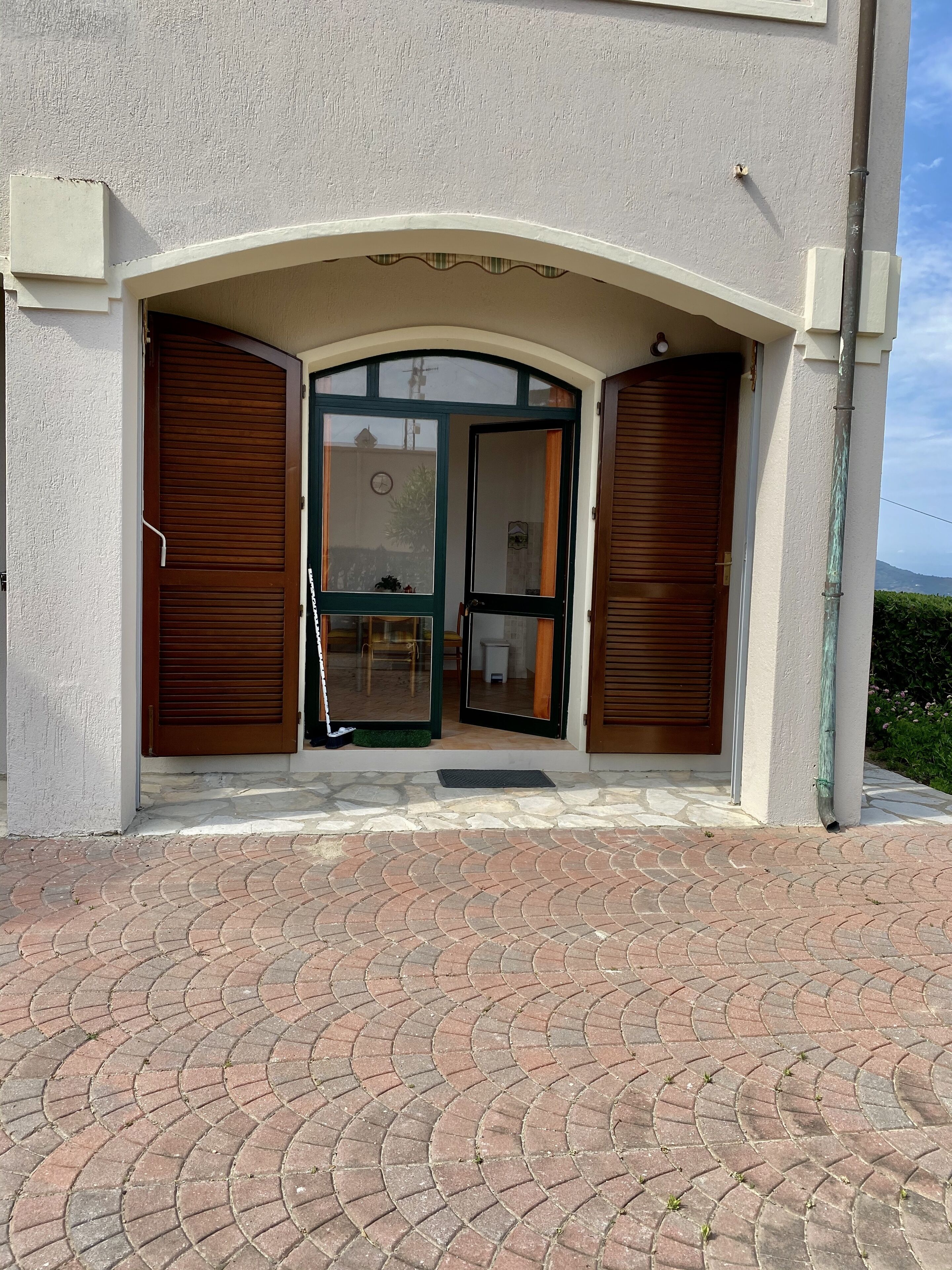 Fassade der Unterkunft