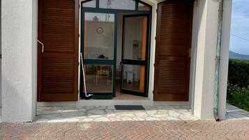 Fassade der Unterkunft