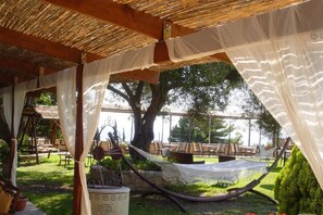 Terrace/patio - Vyzantio Apartments (Kefalonia)