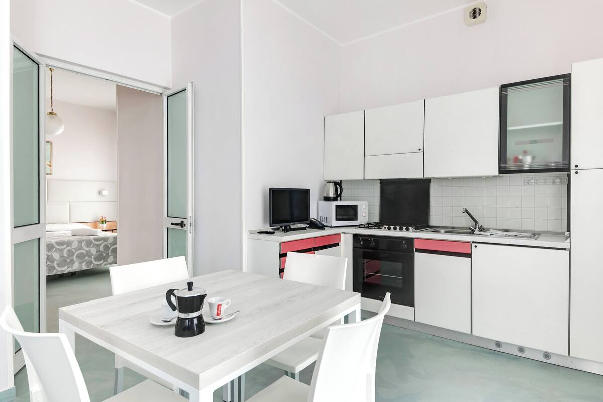 Appartamento Goletta | Bếp riêng | Tủ lạnh, lò vi sóng, lò nướng, bếp nấu 