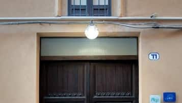 Entrée de l’hébergement