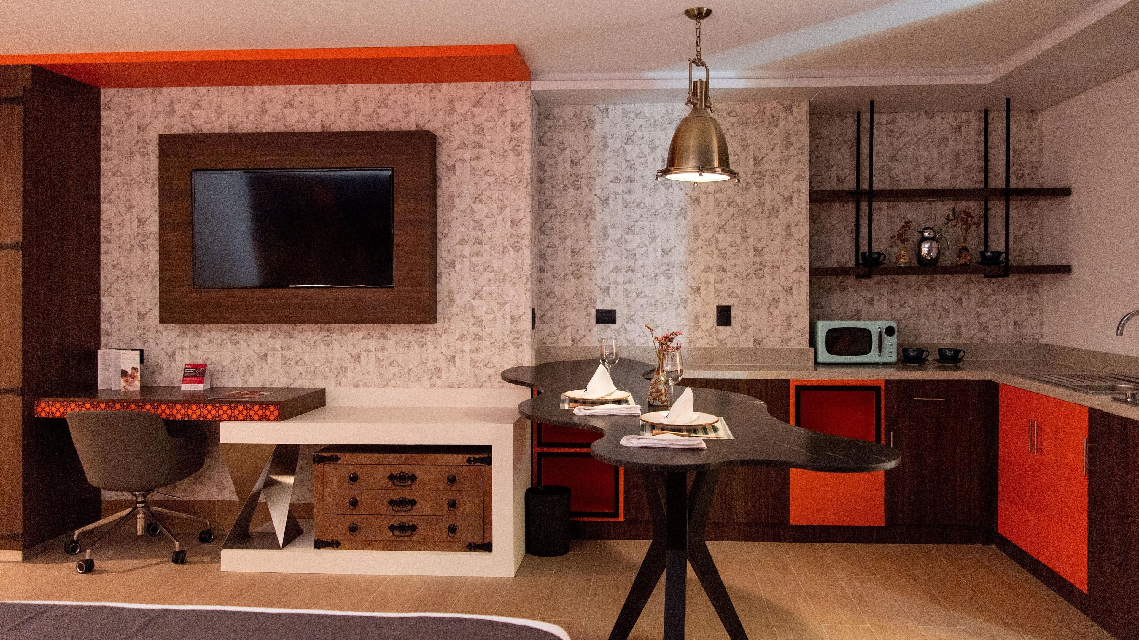 In-room safe, desk, blackout drapes, iron/ironing board