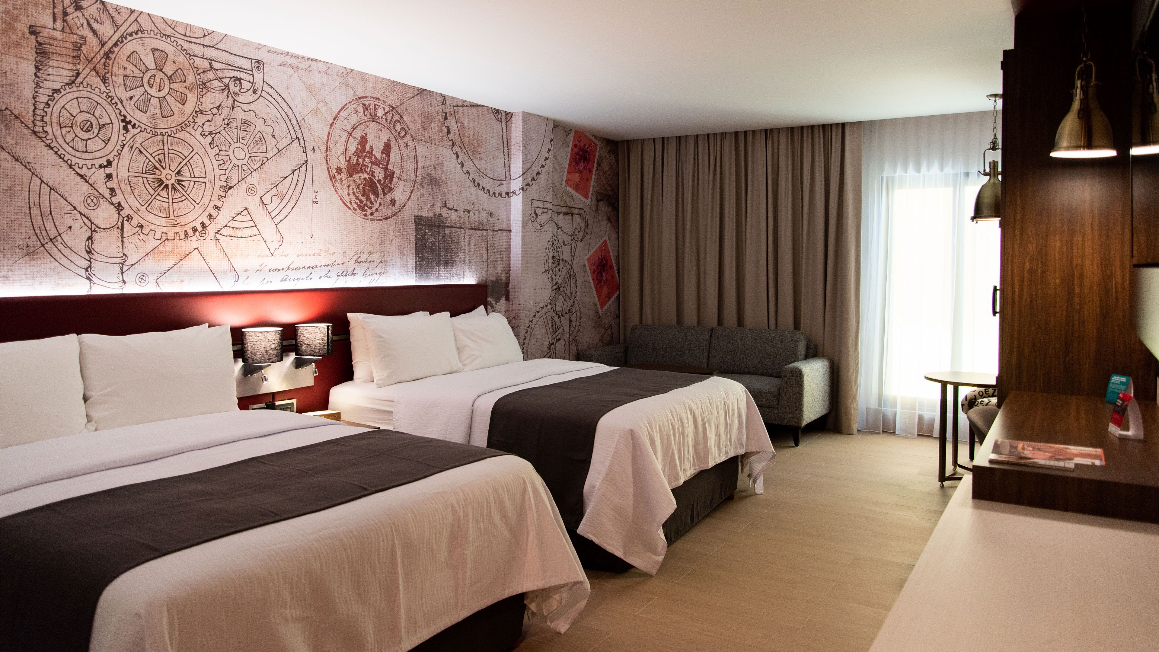 In-room safe, desk, blackout curtains, iron/ironing board
