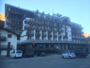 Façade de l’hébergement