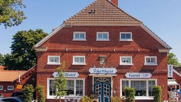 Fassade der Unterkunft