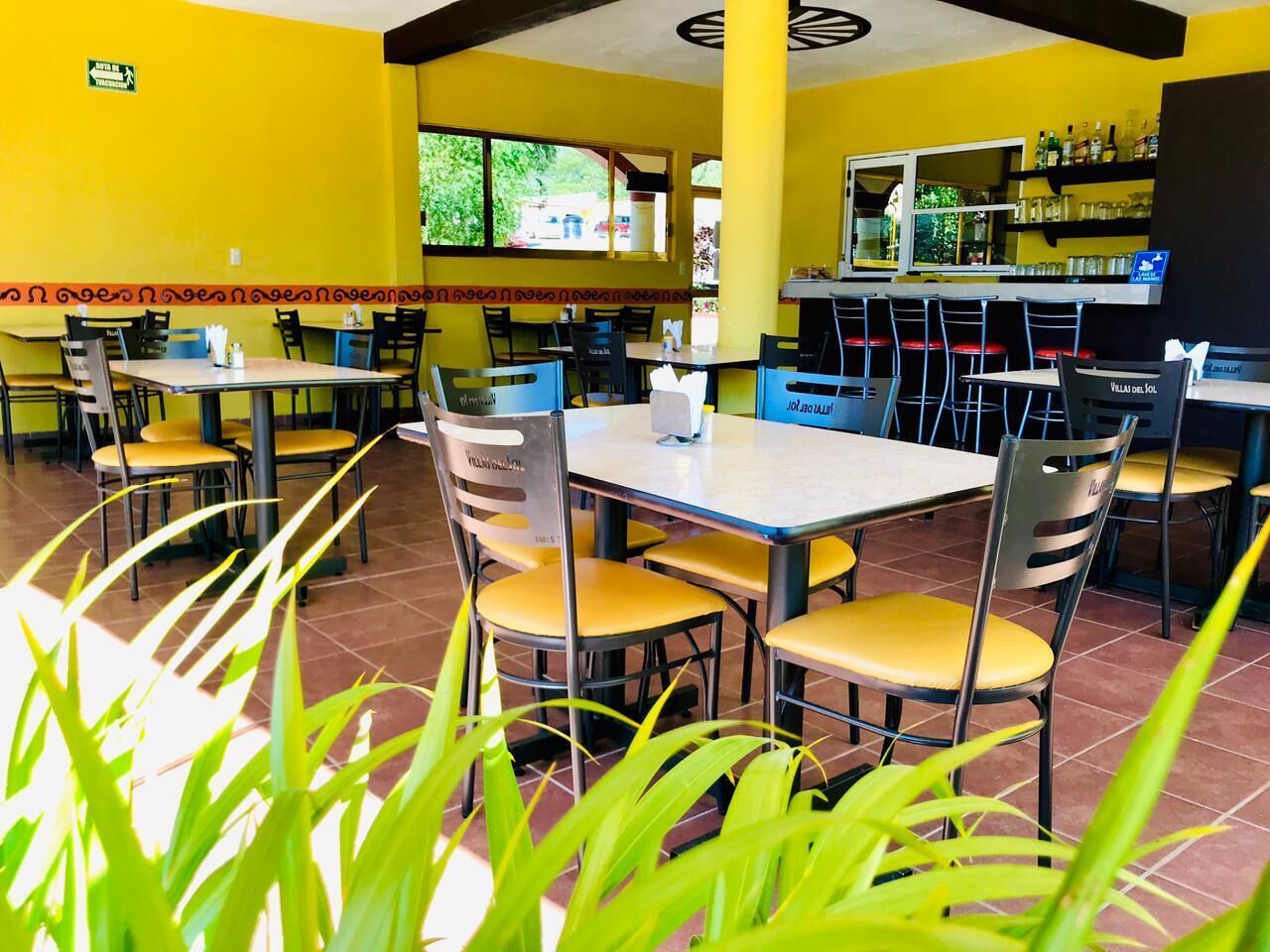 Se sirven desayunos, comidas y cenas 