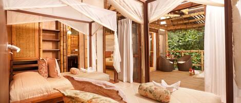 Family Double or Twin Room | Premium bedding, minibar, in-room safe, bed sheets