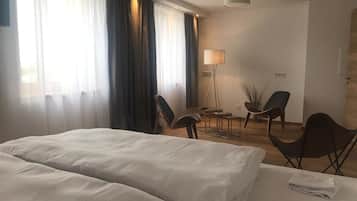 Hochwertige Bettwaren, individuell eingerichtet